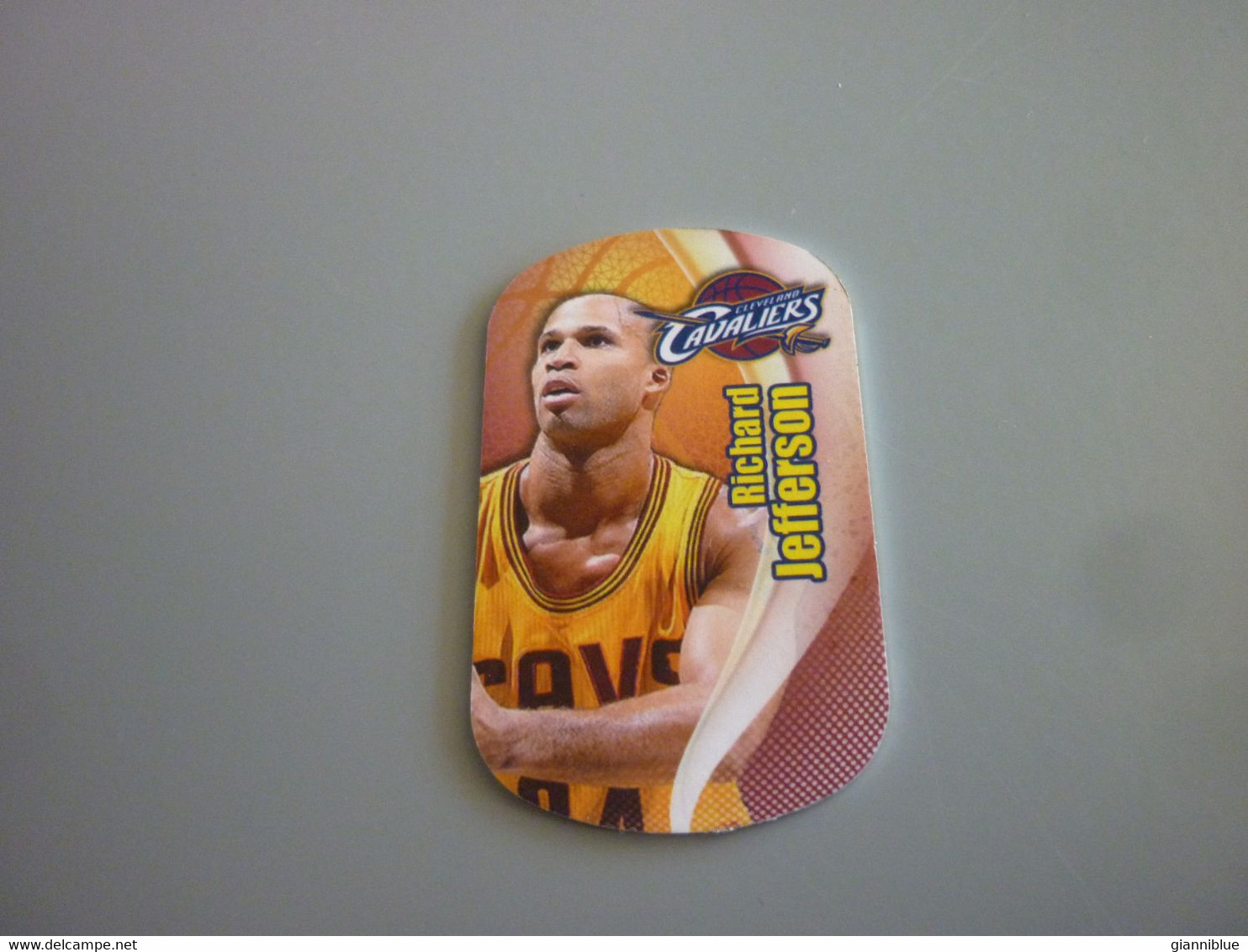 Richard Jefferson Cleveland Cavaliers USA US American NBA Basketball Stars 2017 Greek Metal Card Tag #100 - 2000-Now