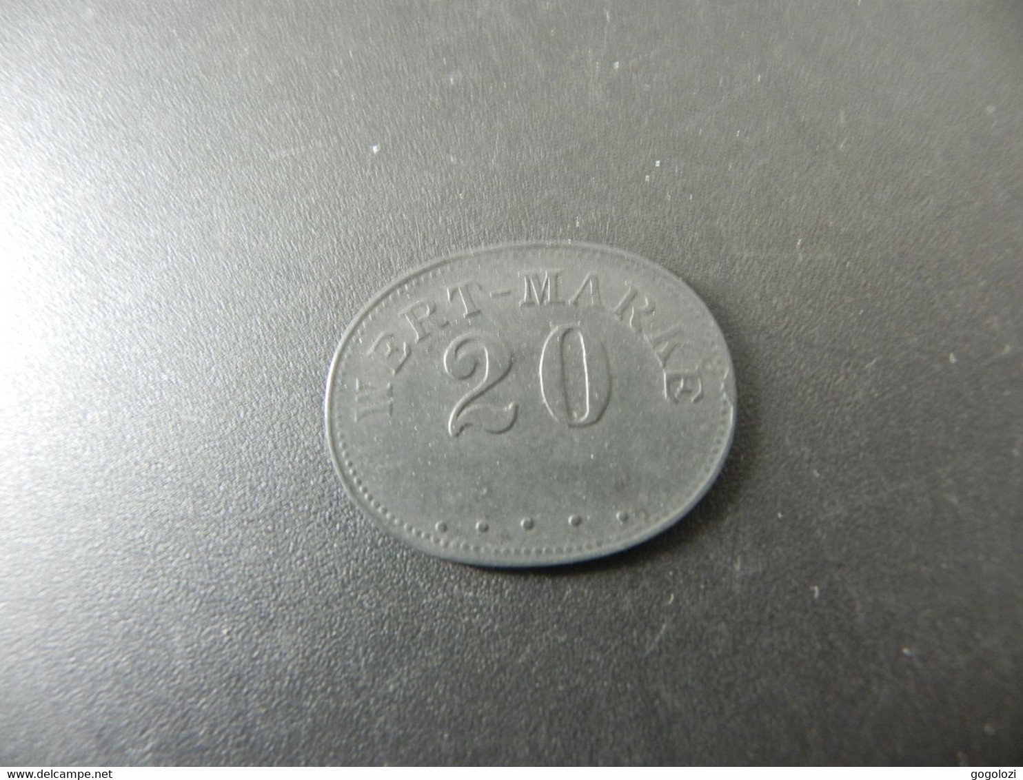 Jeton Wert Marke 20 Pfennig - Altri & Non Classificati