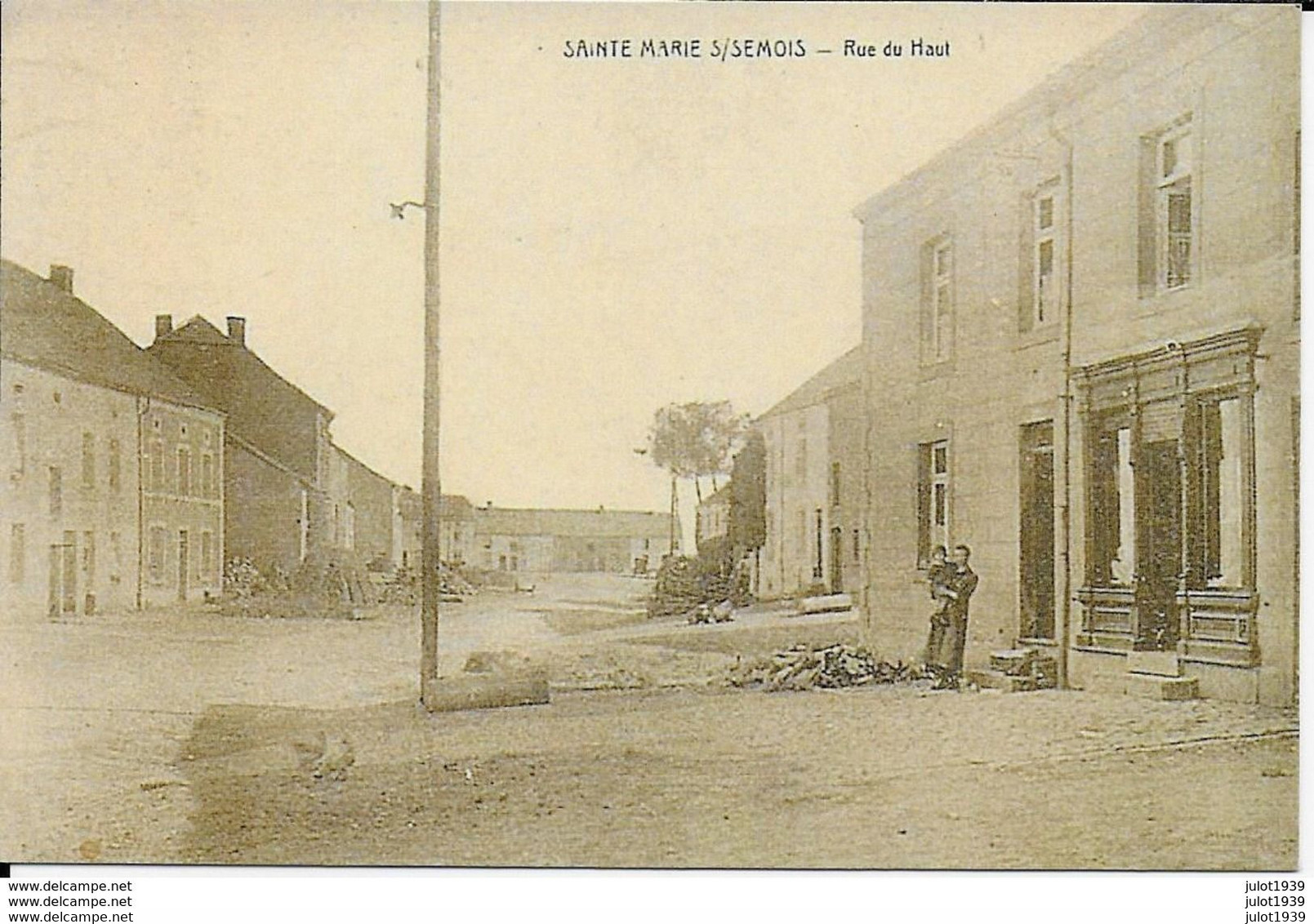 SAINTE MARIE ..-- Rue Du Haut . Voir Verso . Repro !! - Etalle