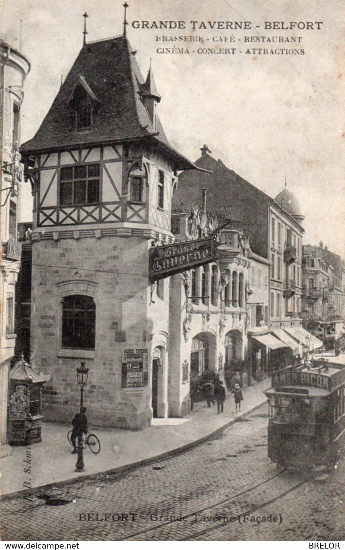 BELFORT-GRANDE TAVERNE-TRAMWAY - Belfort - Ville