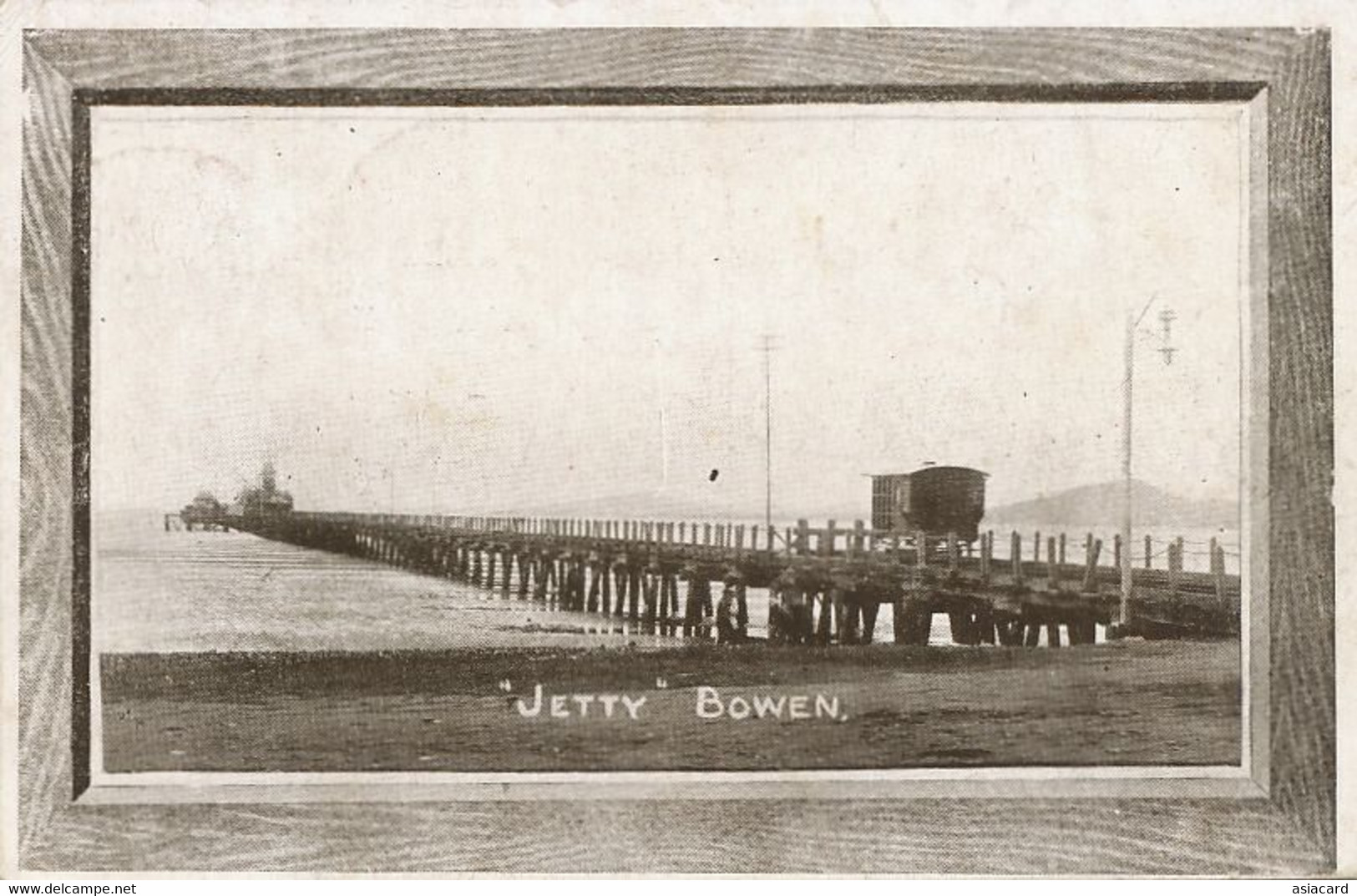 Bowen Jetty  Train P. Used To Neauphle Le Chateau France Noumea Bowen - Autres & Non Classés