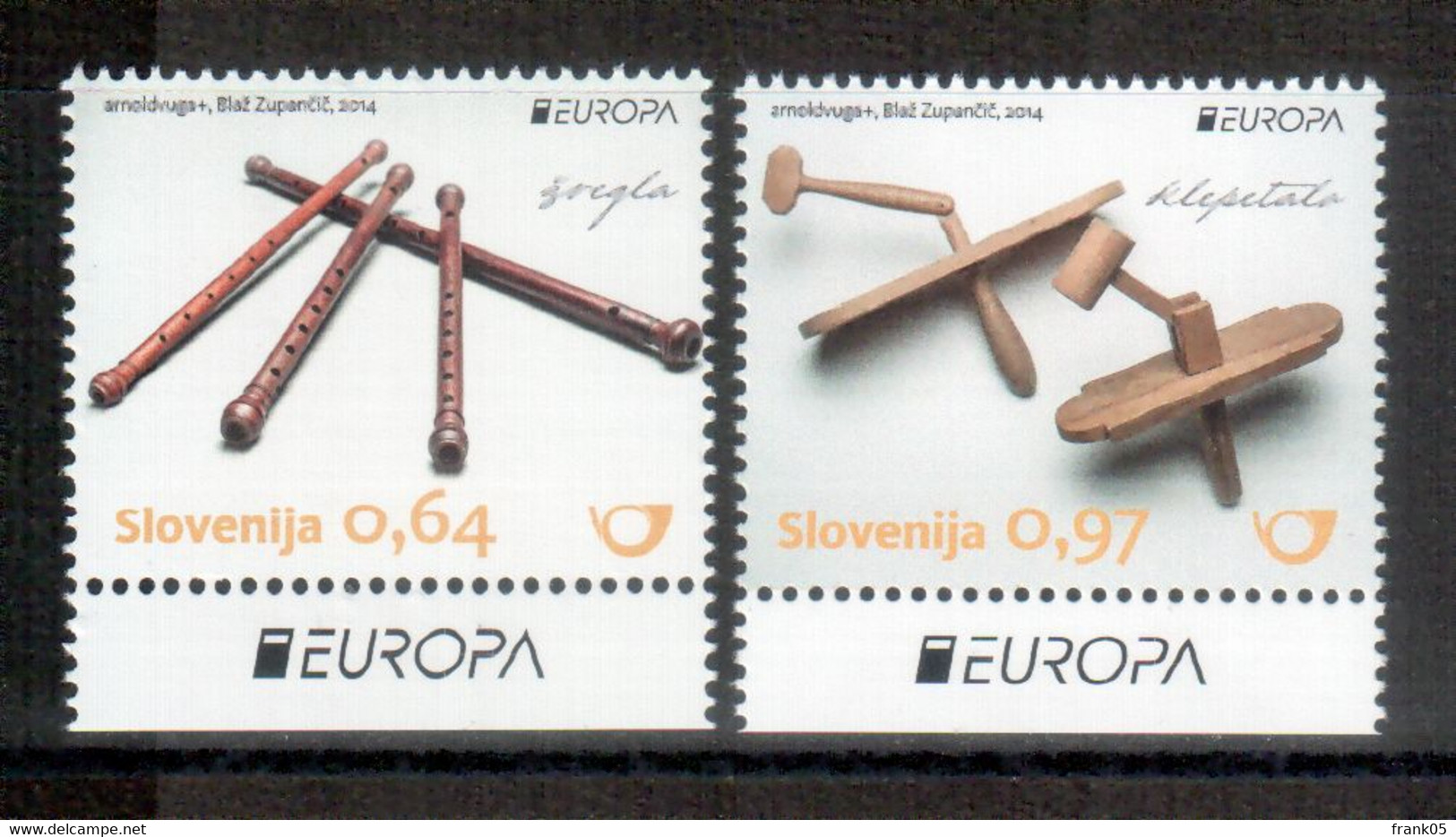 Slowenien / Slovenia / Slovenie 2014 Satz/set EUROPA ** - 2014