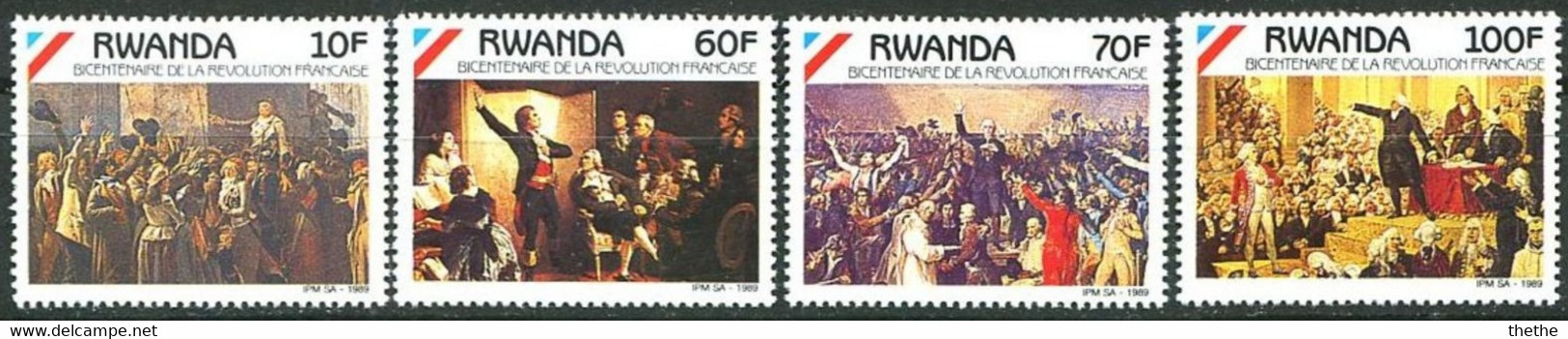 Rwanda - Bicentenaire De La Révolution Française - Neufs