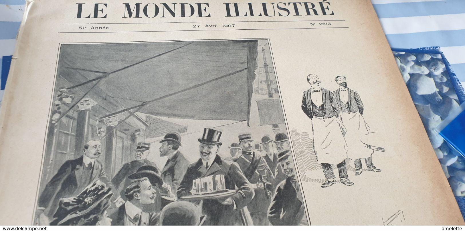 M I 07/GREVE GARCONS CAFE/BANGKOK CHULALONGKORN/TOULON INCENDIE ARSENAL/SALOME  ISNARDON/RABIER - 1900 - 1949