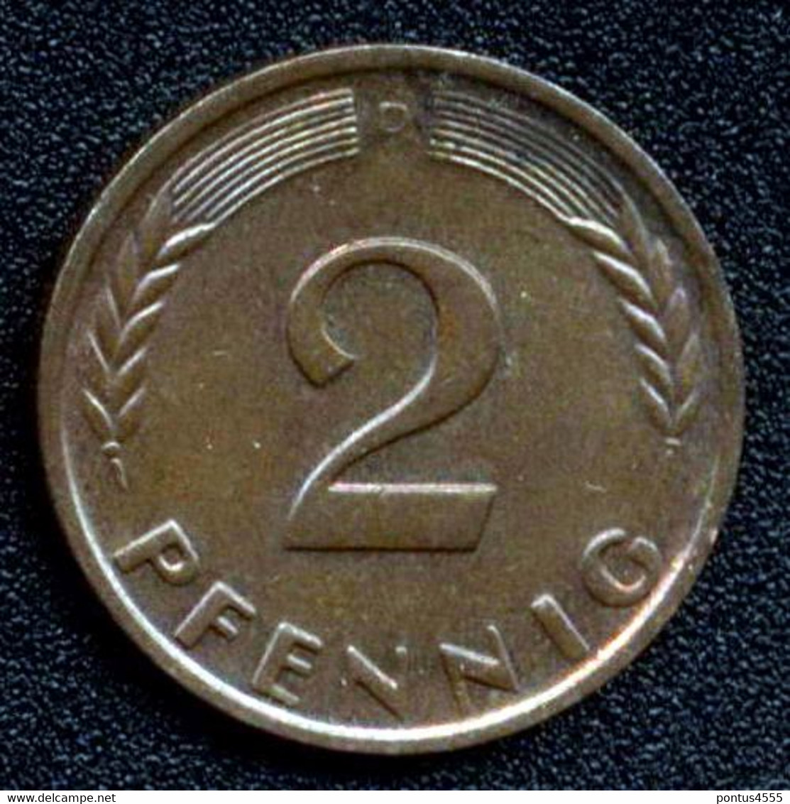 Germany 1966-D - 2 Pfennig [KM# 106] - 2 Pfennig