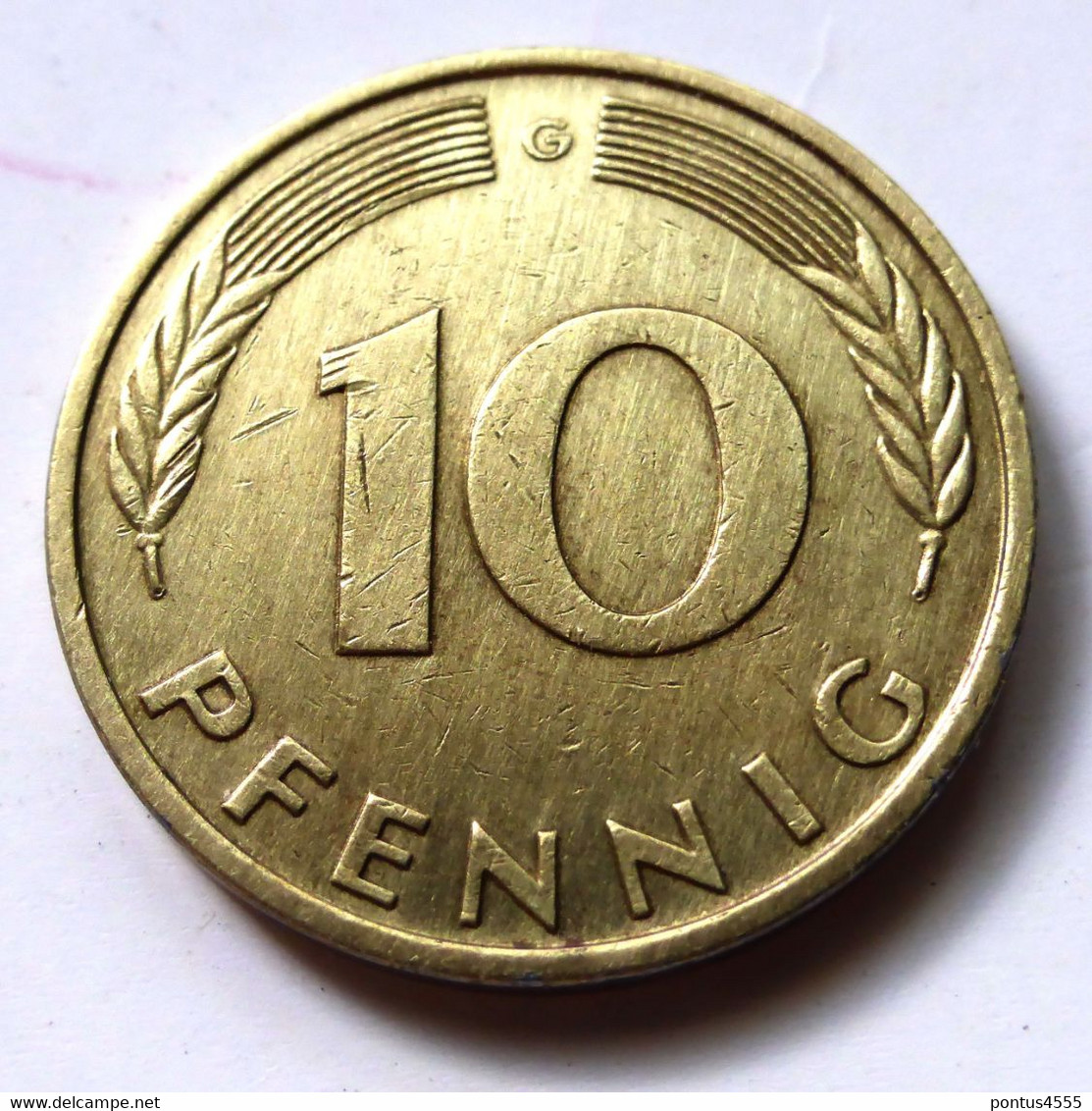 Germany 1987-G - 10 Pfennig [KM# 108] - 10 Pfennig