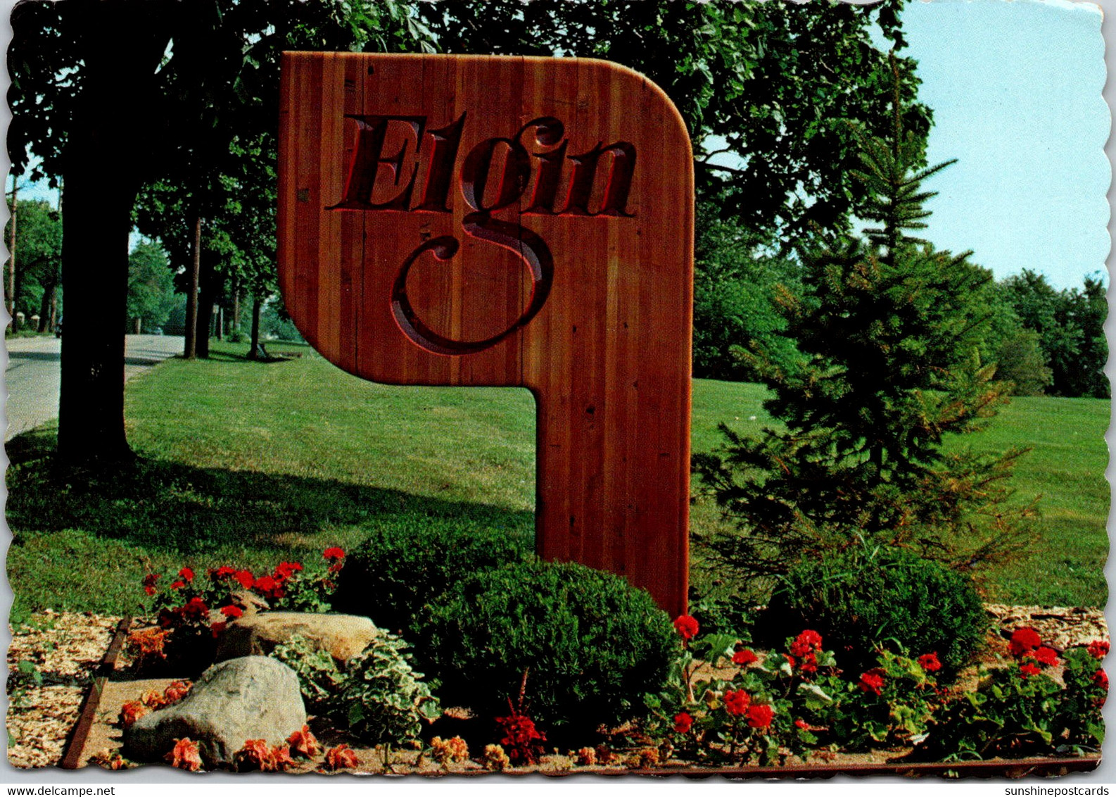 Illinois Elgin Welcome Sign - Elgin