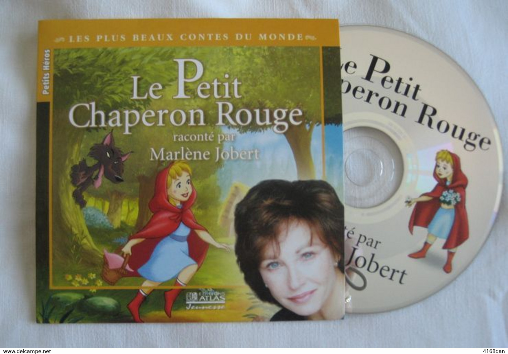 C D " Le Petit Chaperon Rouge " Raconté Par Marlene Jobert - Kinderen