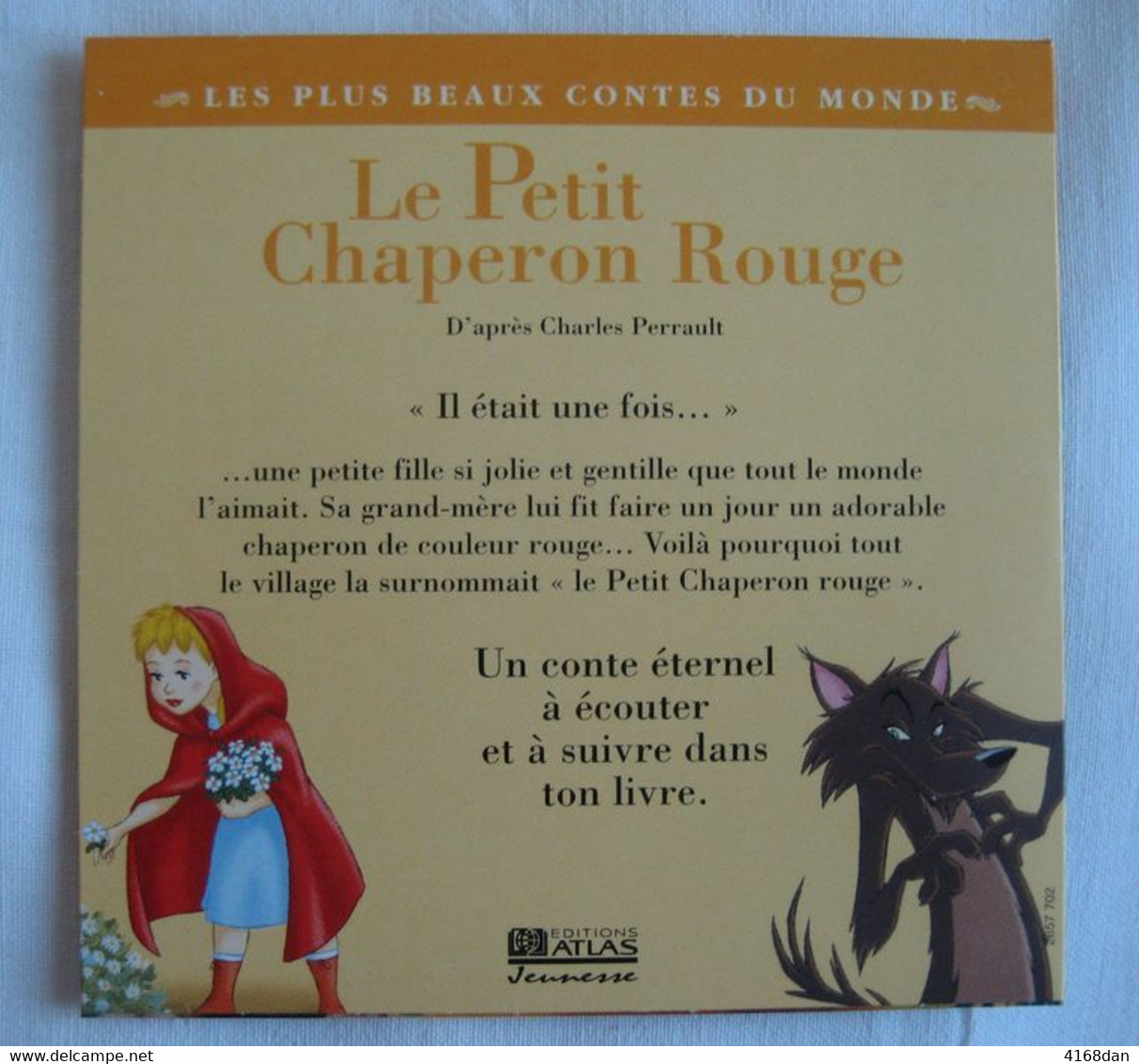 C D " Le Petit Chaperon Rouge " Raconté Par Marlene Jobert - Niños