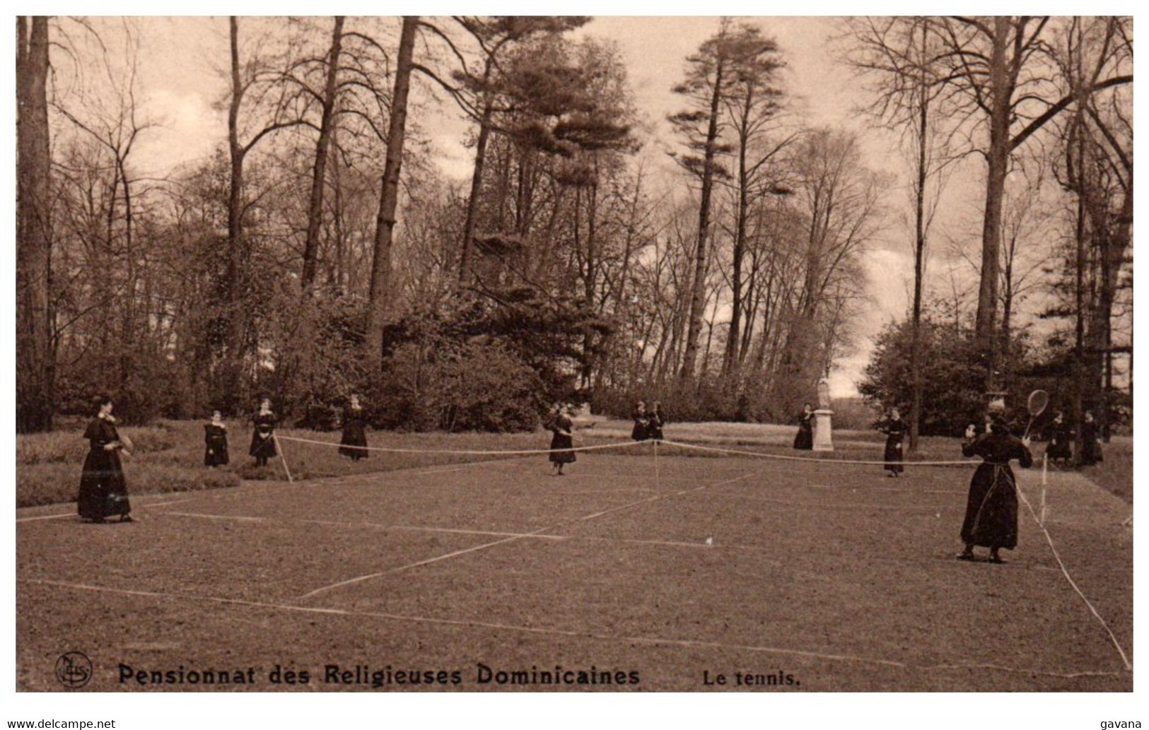 LUBEEK - Pensionnat Des Religieuses Dominicaines - Le Tennis - Lubbeek