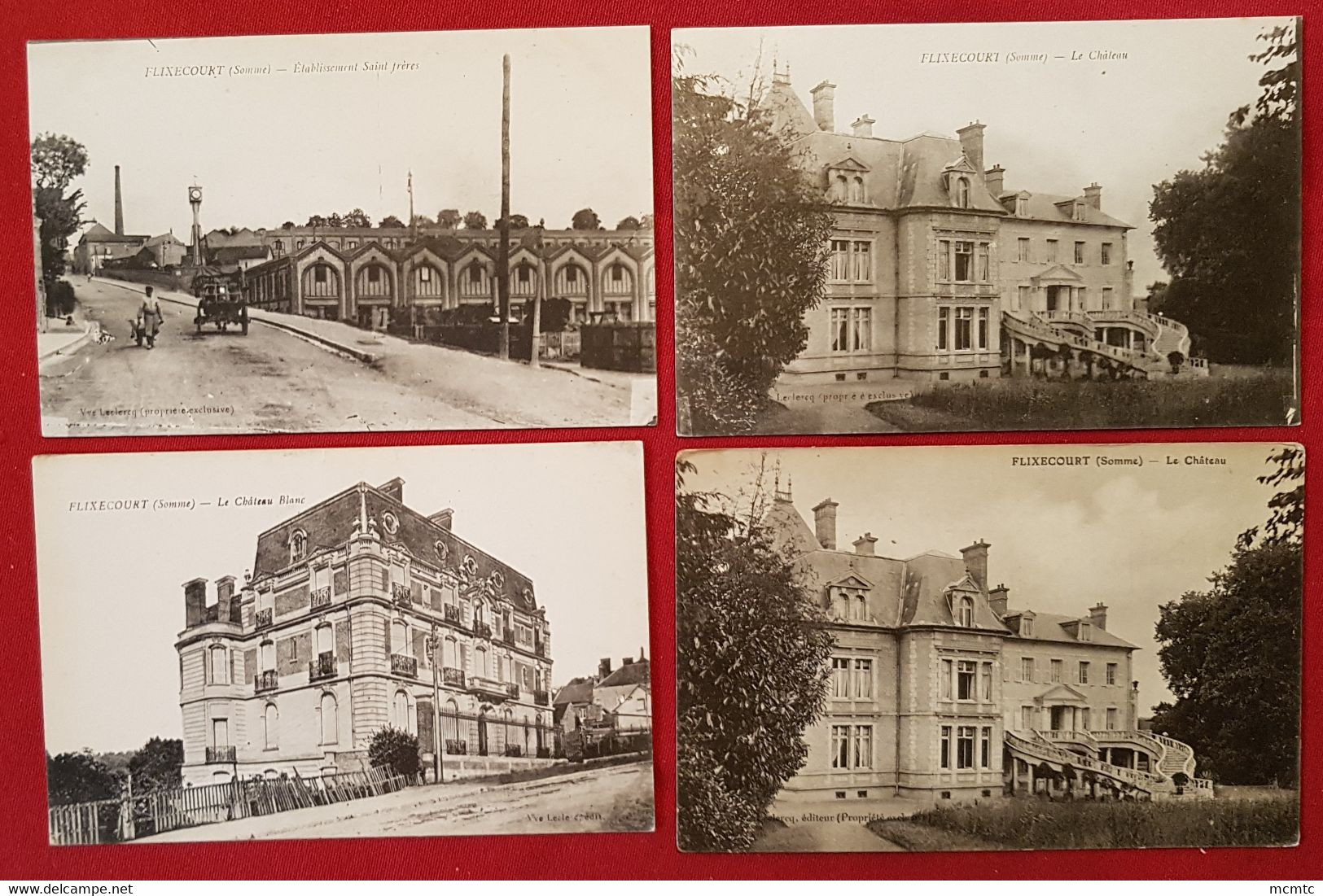 7 CPA -   Flixecourt -    Somme ( 80 ) - Flixecourt