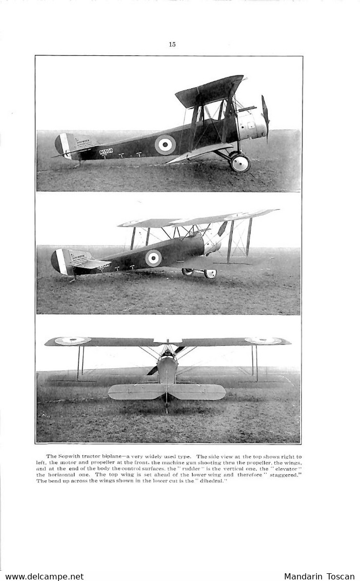 Military Aeroplanes - Loening, Grover C. - (1918) (Original Edition) - War 1914-18