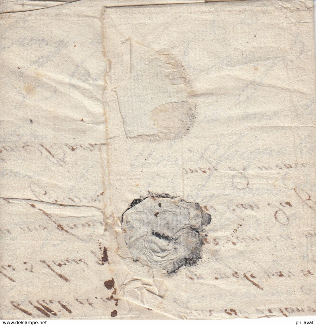 Lettre Préphilatélique De Genève - 1801 - 8.5 X 8.5 Cms. - ...-1845 Precursores