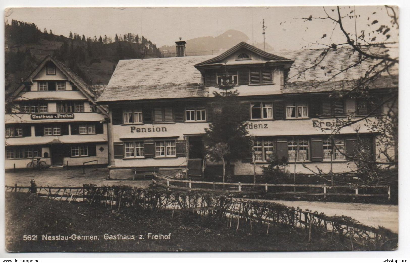 NESSLAU-GERMEN Gasthaus Z. Freihof - Nesslau