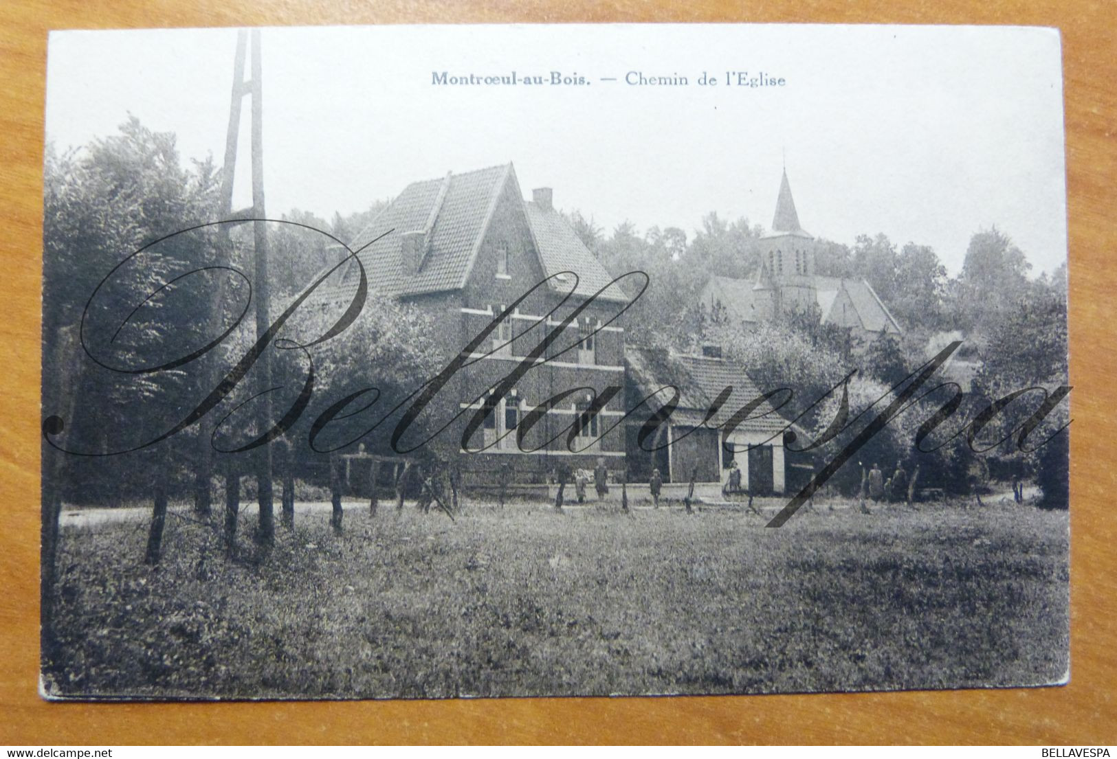 Montroeul-au-Bois.  Chemin De L'Eglise - Frasnes-lez-Anvaing