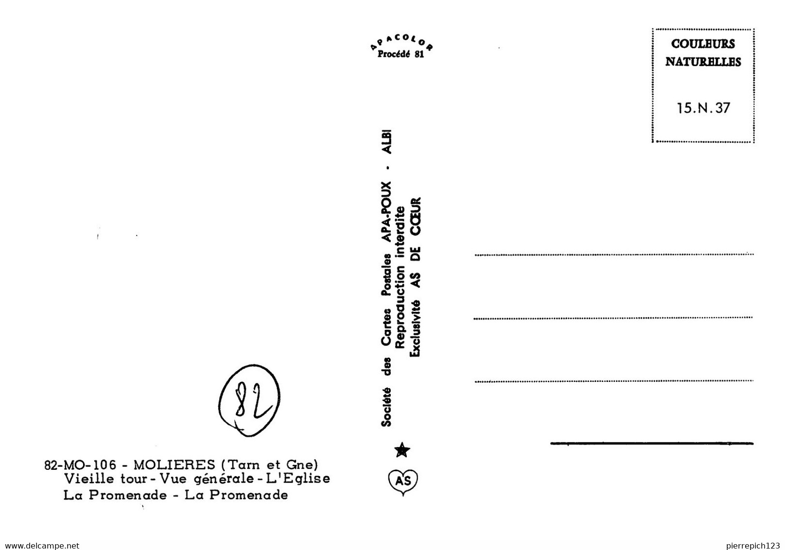 82 - Molières - Multivues - Molieres