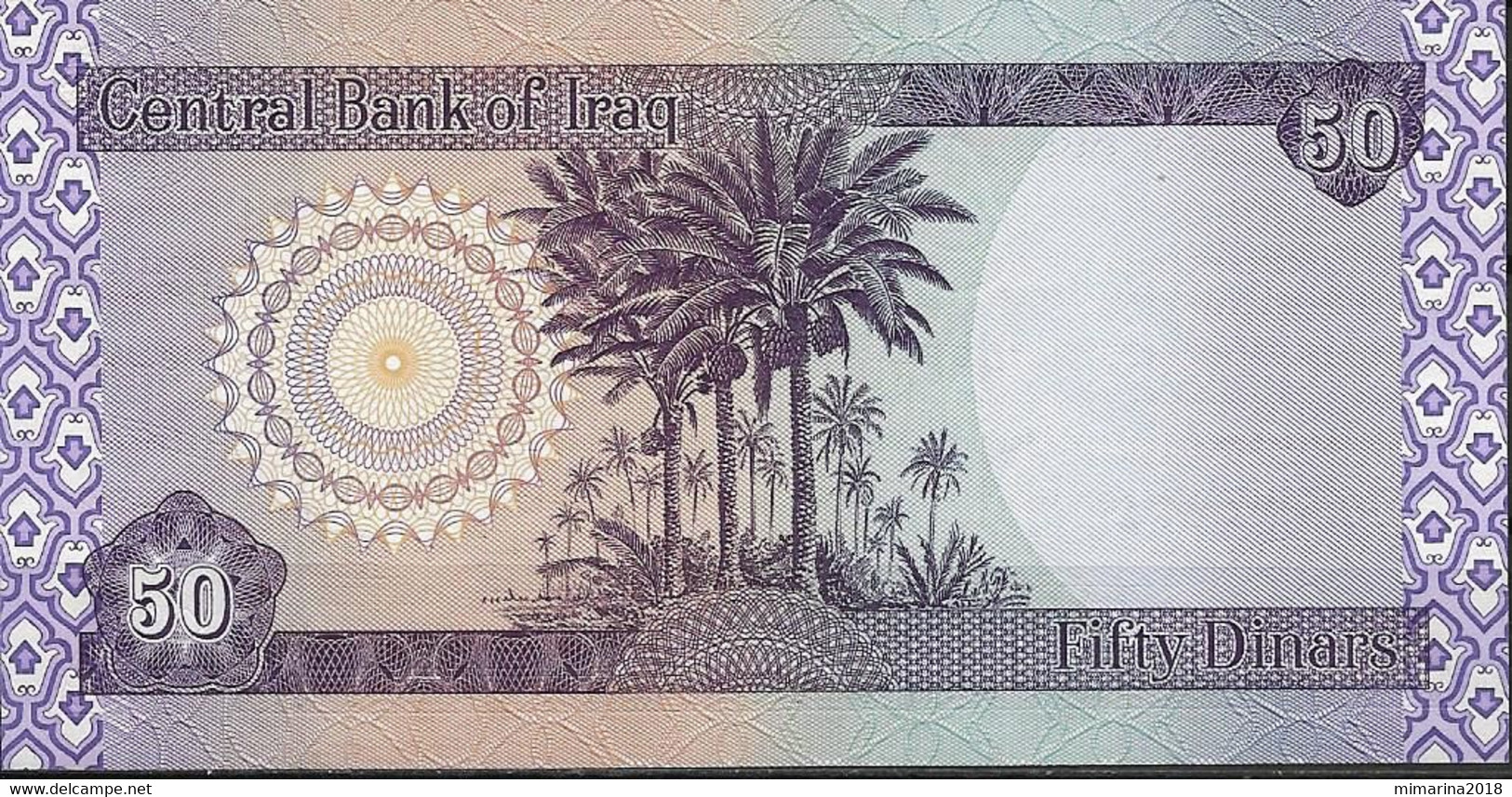 IRAQ  UNC  50 DINAR  2003 - Iraq