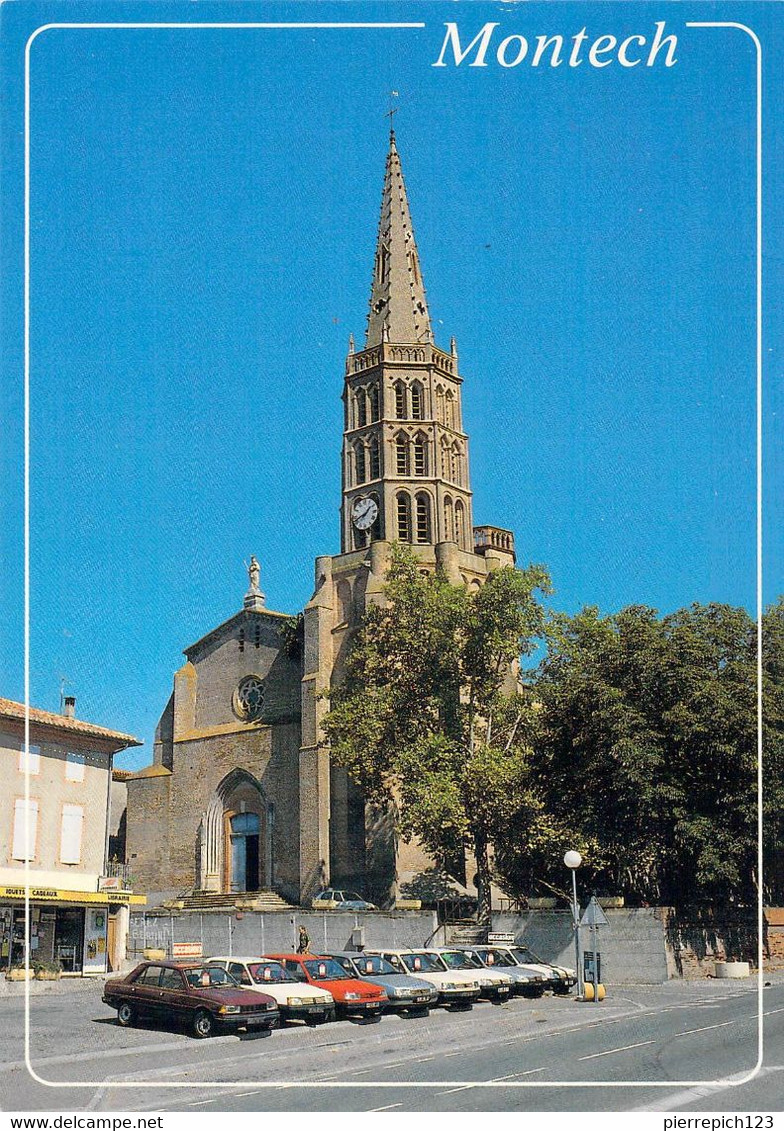 82 - Montech - L'église De La Visitation - Montech