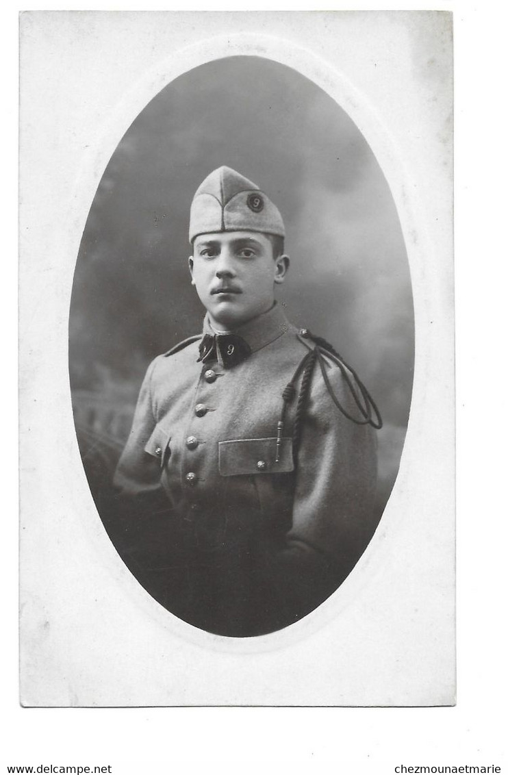 METZ 9e REGIMENT - PHOTO MILITAIRE - Krieg, Militär