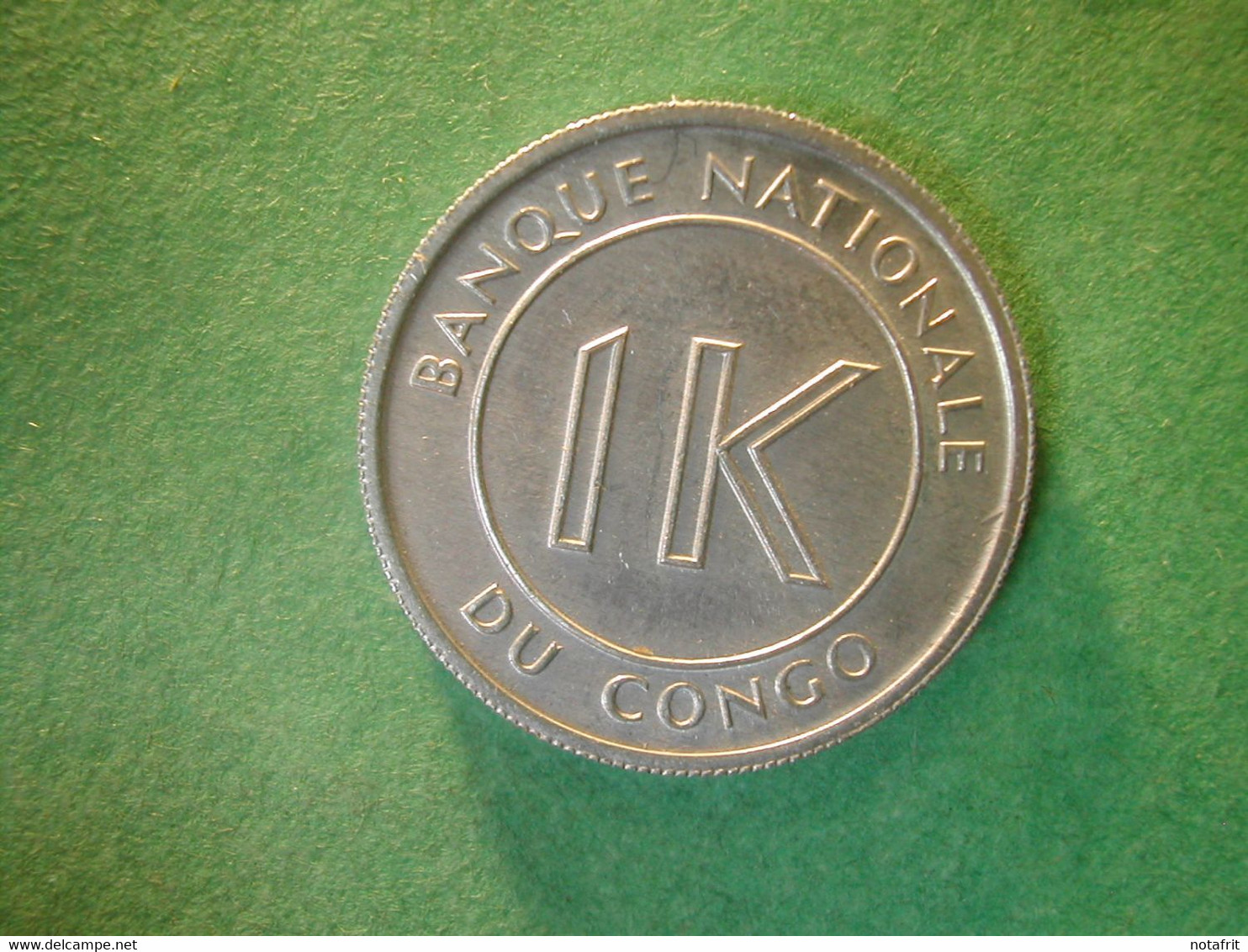 Belgian Congo  Kongo  1 Likuta  1967 Unc - 1945-1951: Reggenza