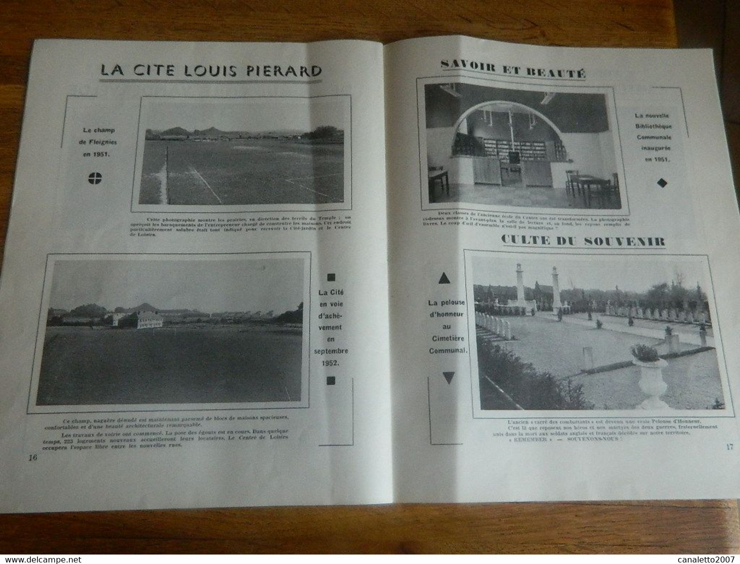 FRAMERIES:TRES RARE SI NOS PERES REVENAIENT "A L'OMBR DE LEU CLOQUIE"20 PAGES  DE PHOTOS DE RUES AVANT ET APRES