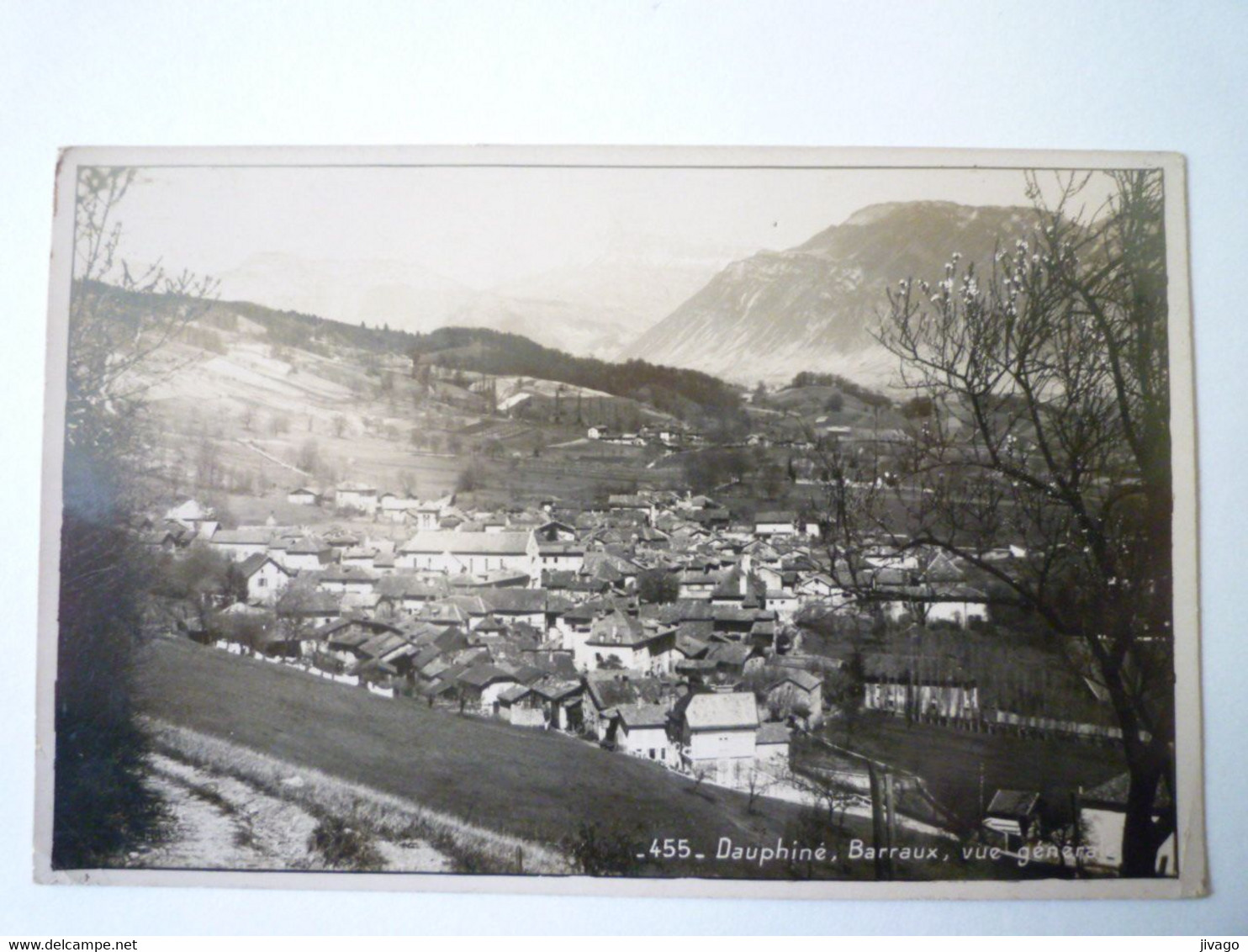 2021 - 2663  BARRAUX  (Isère)  :  Vue Générale  1912   XXX - Barraux