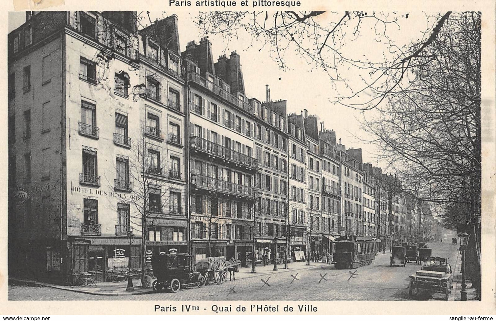 CPA 75 PARIS IVe PARIS QUAI DE L'HOTEL DE VILLE - District 04