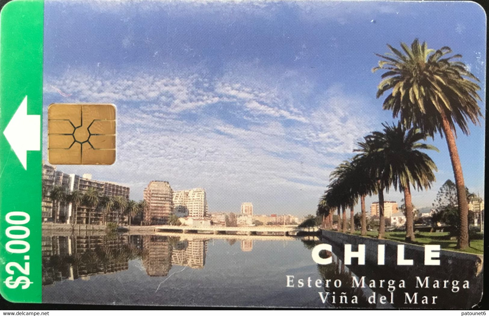 CHILI - Phonecard - CTC - Vina Del Mar - $ 2.000 - Another Chip - Chile