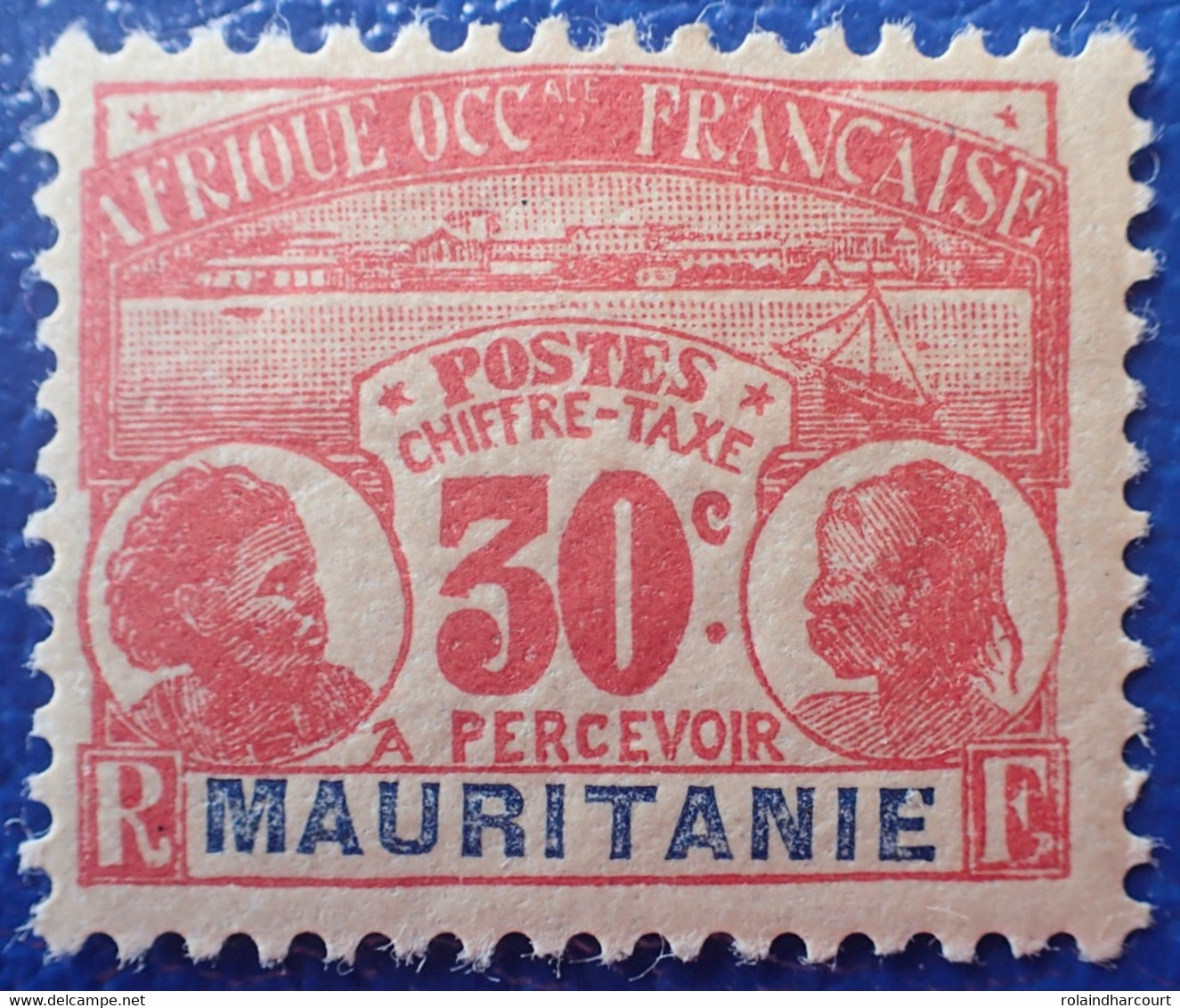 R2269/176 - 1906 - COLONIES FR. - MAURITANIE - TIMBRE TAXE - N°13 NEUF* - Unused Stamps