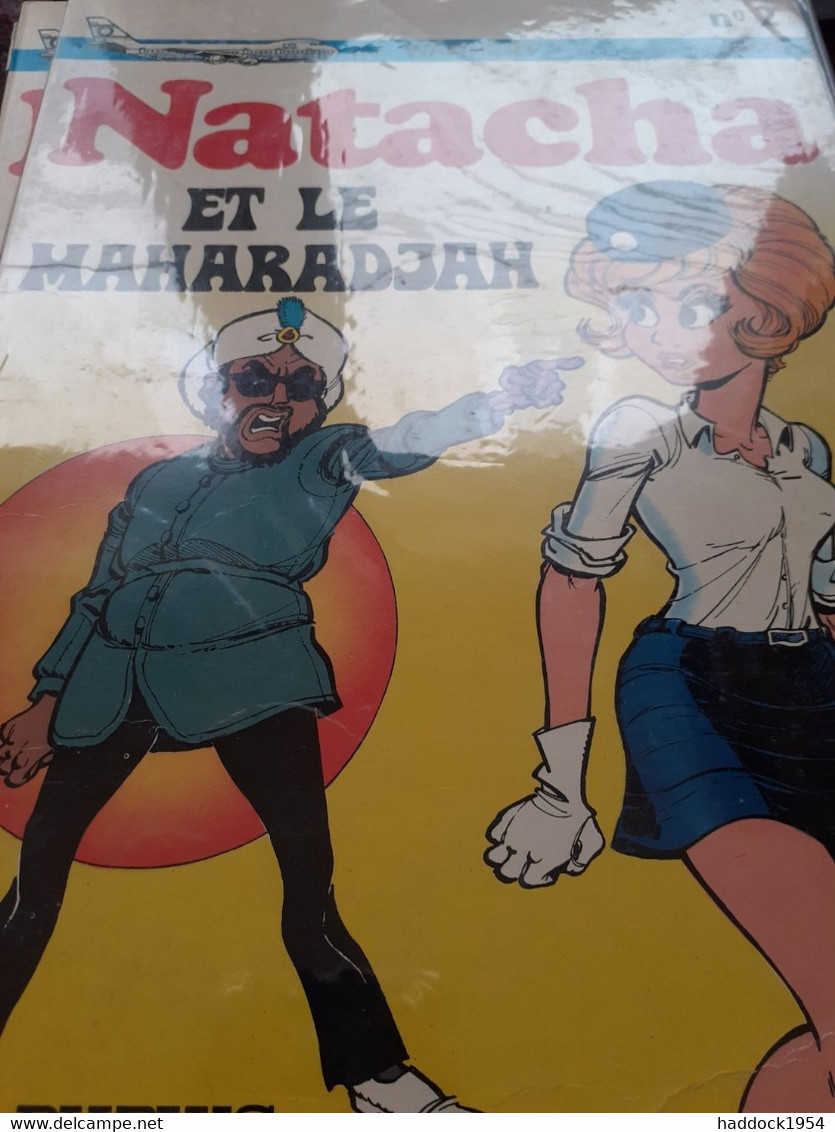 Natacha Et Le Maharadjah NATACHA FRANCOIS WALTHERY GOS Dupuis 1972 - Natacha