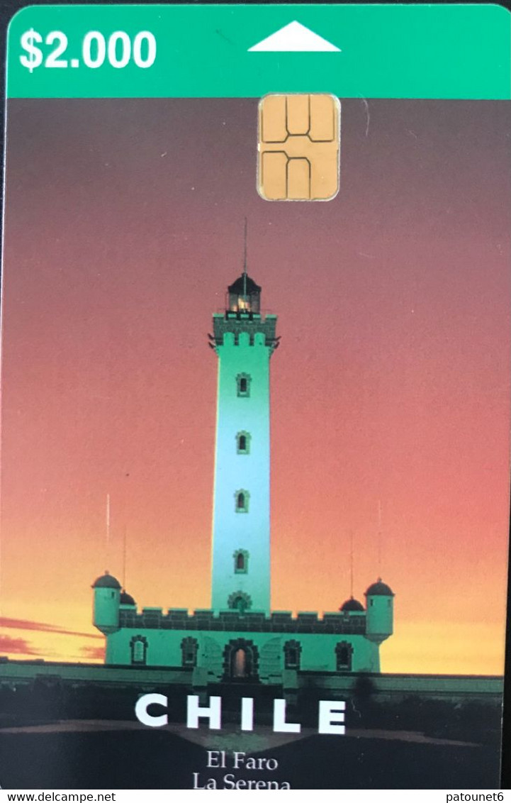 CHILI - Phonecard - CTC - El Faro La Serena  -  $ 2.000 Ex. - Chile