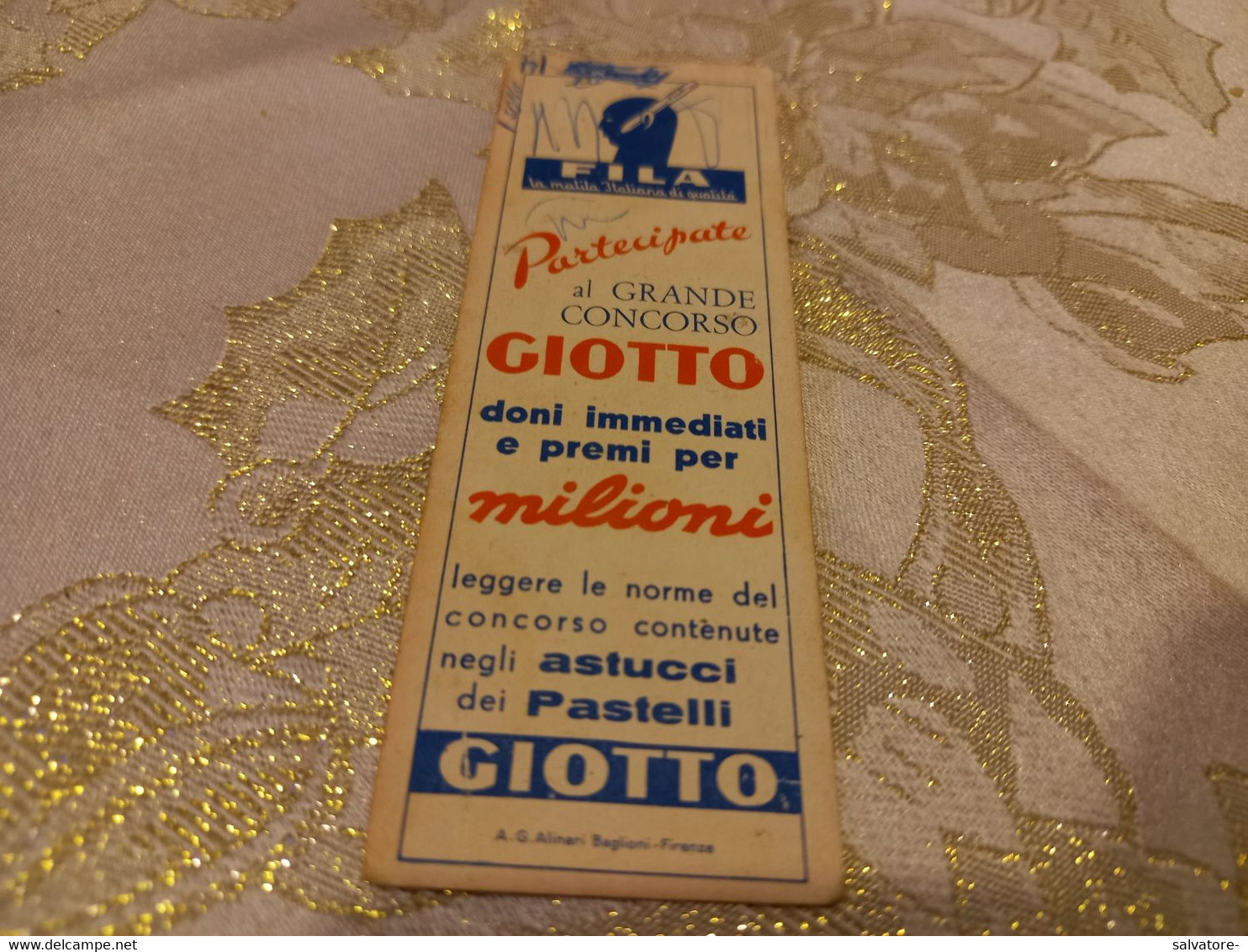 SEGNALIBRO FILA- FABBRICA ITALIANA LAPIS AFFINI - Bookmarks