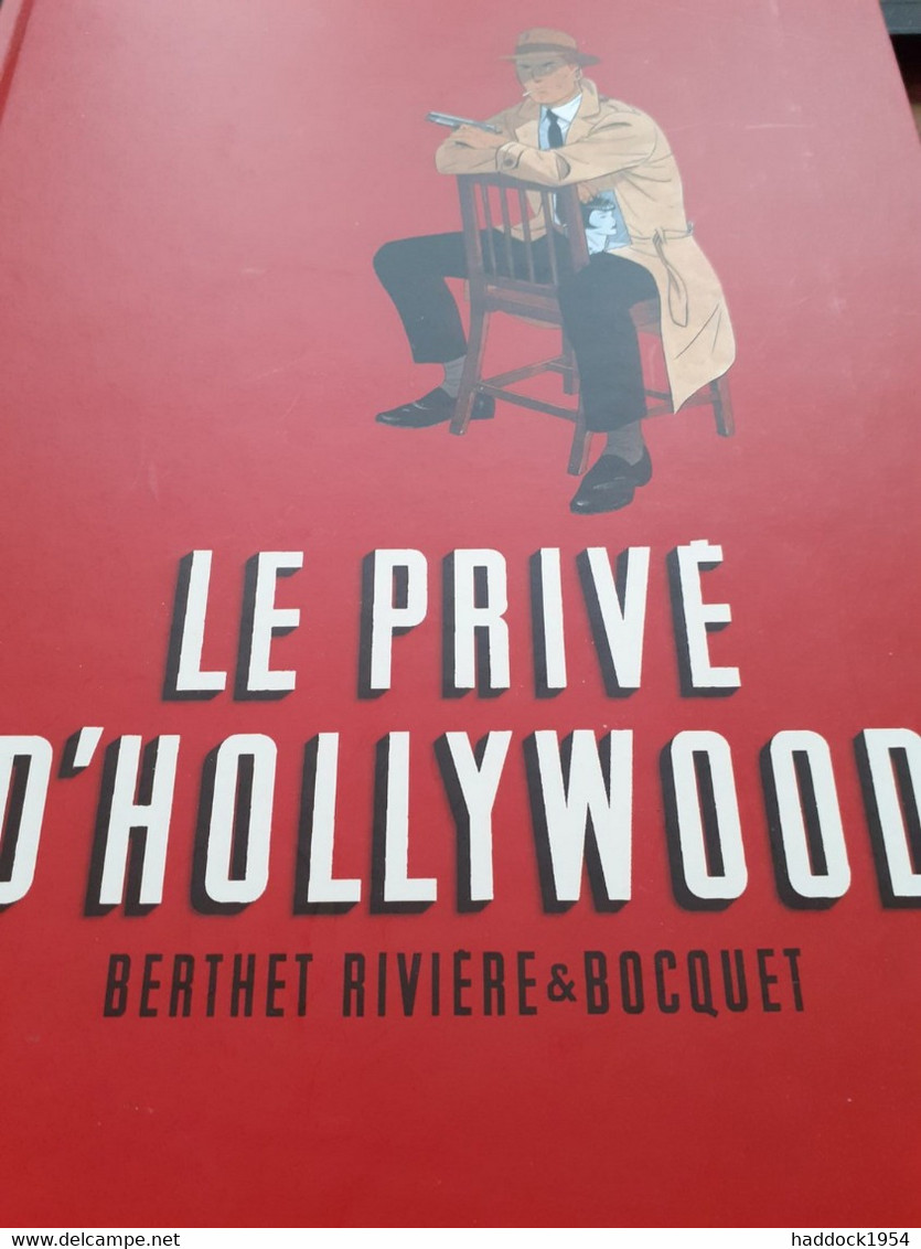 Le Privé D'hollywood BERTHET RIVIERE Et BOCQUET Dupuis 2021 - Berthet