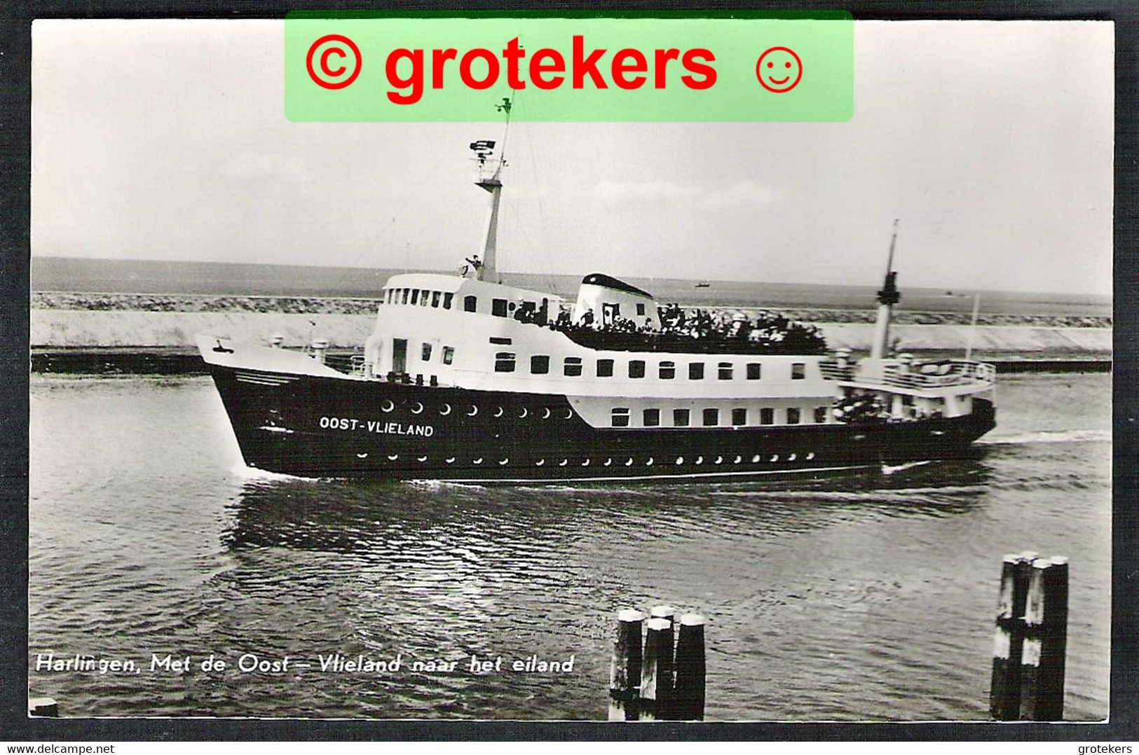 HARLINGEN Met De Veerboot Oost-Vlieland > Vlieland 1964 - Harlingen