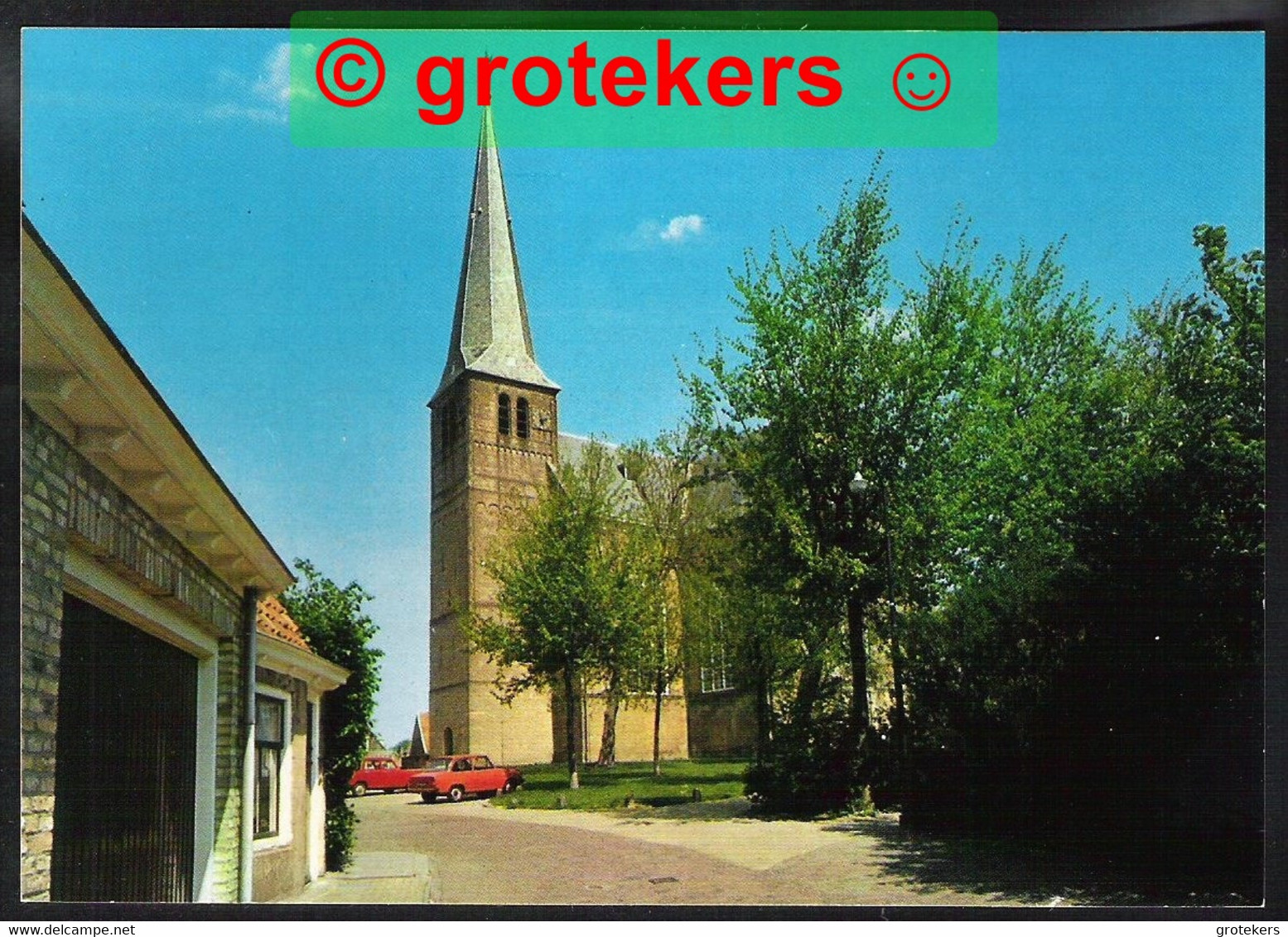 HARLINGEN Ned. Herv. Kerk 1977 Met DAF Personenauto - Harlingen
