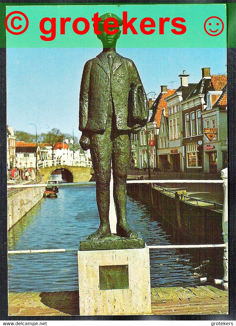 HARLINGEN Beeldje Anton Wachter Hoofdpersoon Uit Roman Simon Vestdijk ± 1978 - Harlingen