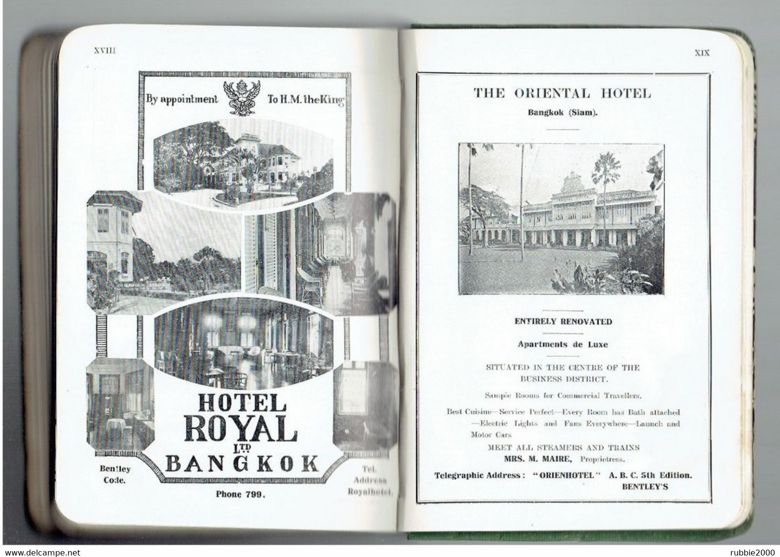 GUIDE TO BANGKOK WITH NOTES ON SIAM 1928 MAJOR ERIK SEIDENFADEN OVER 250 ILLUSTRATIONS THE ROYAL STATE RAILWAYS OF SIAM