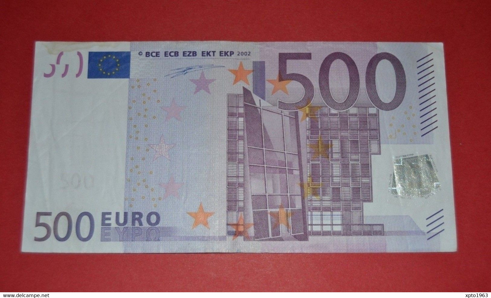 500 EURO NETHERLANDS  F001F3 - DUISENBERG - P36004530124 - CIRCULATED - 500 Euro