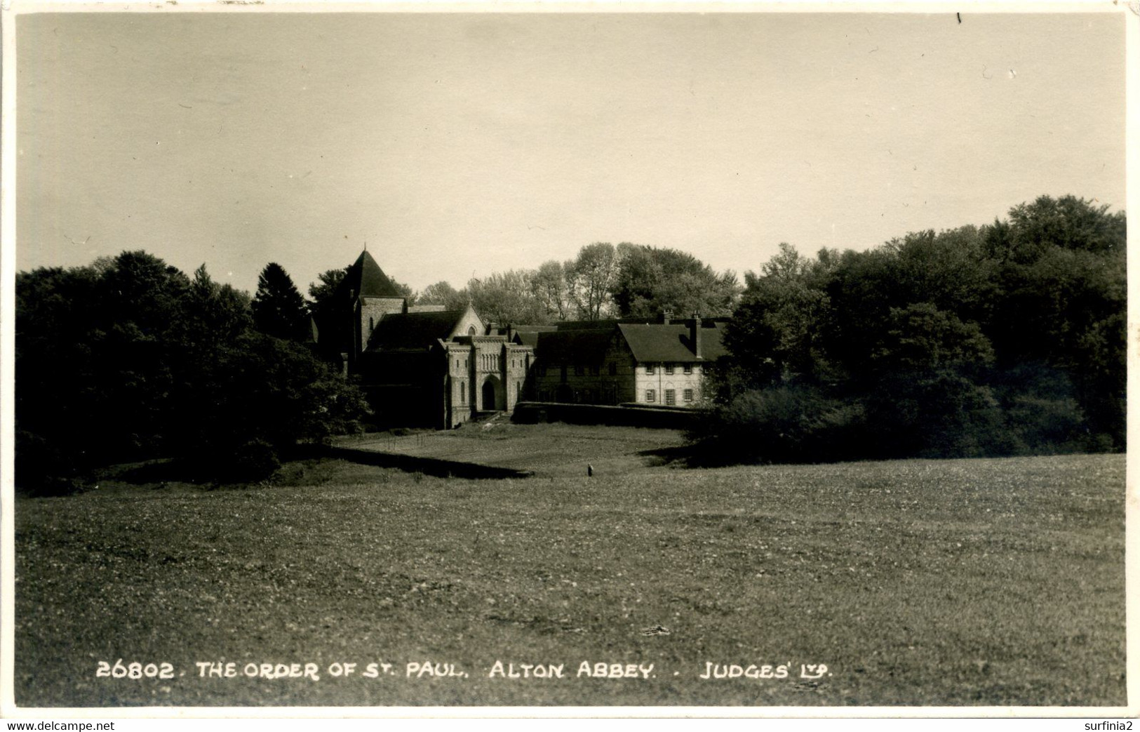 HANTS - ALTON ABBEY - THE ORDER OF ST PAUL RP Ha441 - Altri & Non Classificati