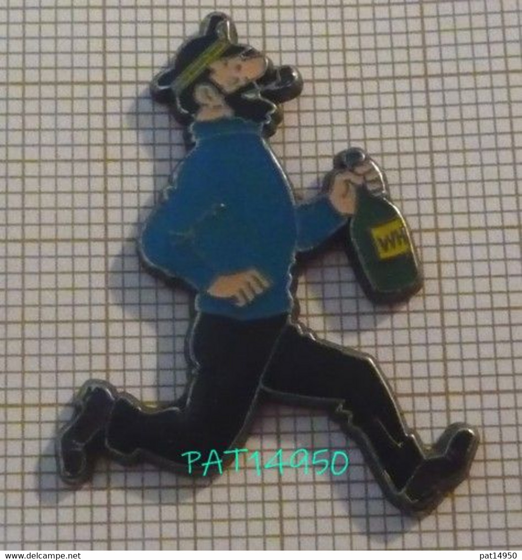 HERGE TINTIN Le CAPITAINE HADDOCK Et Sa BOUTEILLE De WHISKY En Version CORNER - BD