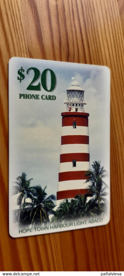 Phonecard Bahamas Chip - Lighthouse - Bahamas