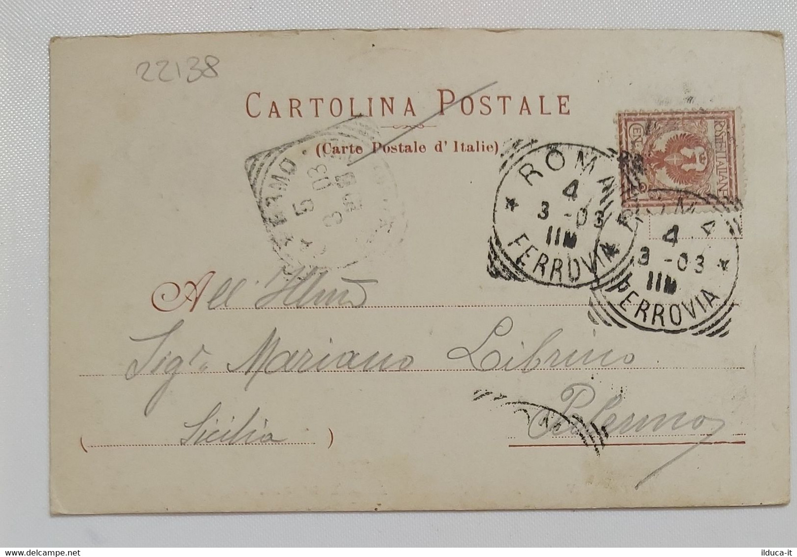 22138 Cartolina Illustrata - Ricordo Incoronazione Di Papa Leone XIII - VG 1903 - Papes