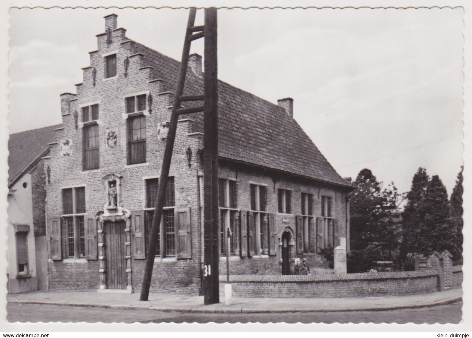 Wachtebeke. Vierschaargebouw (Bibliotheek). Echte Foto. Uitg. VDS - Hamme. - Wachtebeke