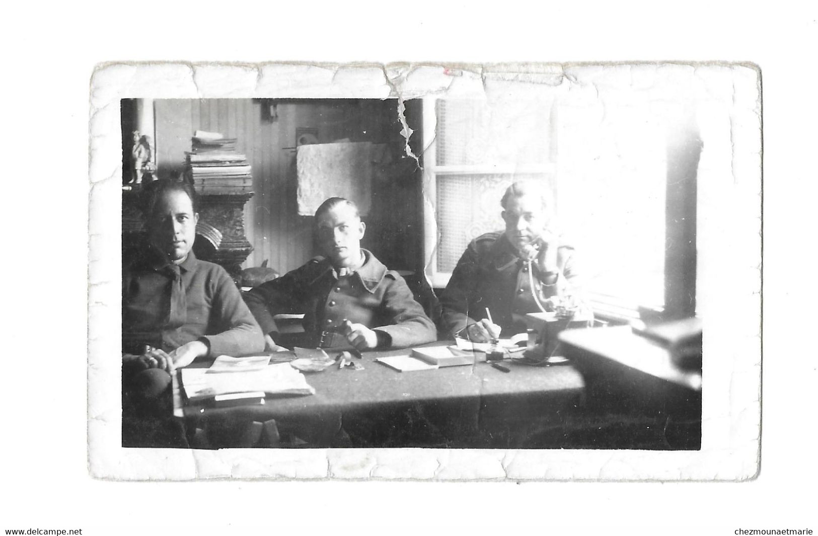 8 MAI 1940 - 8e REGIMENT AU BUREAU - PHOTO MILITAIRE - Guerra, Militares