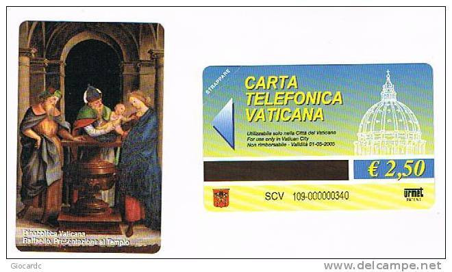 VATICANO-VATICAN-VATICAN CITY  CAT. C&C   6109 - RAFFAELLO.PRESENTAZIONE AL TEMPIO - Peinture