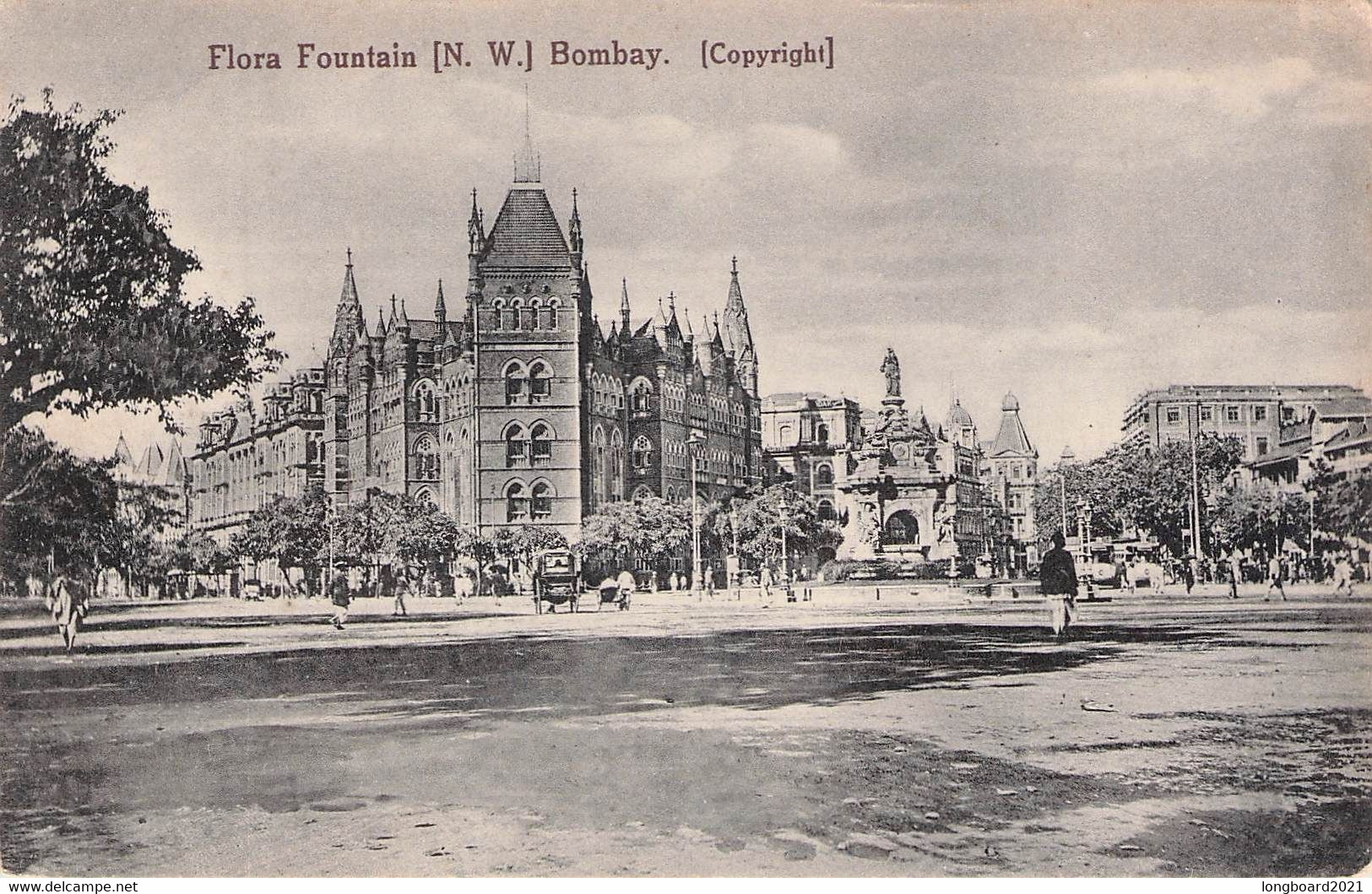 INDIA - FLORA FOUNTAIN (N.W.) BOMBAY / P84 - Indien