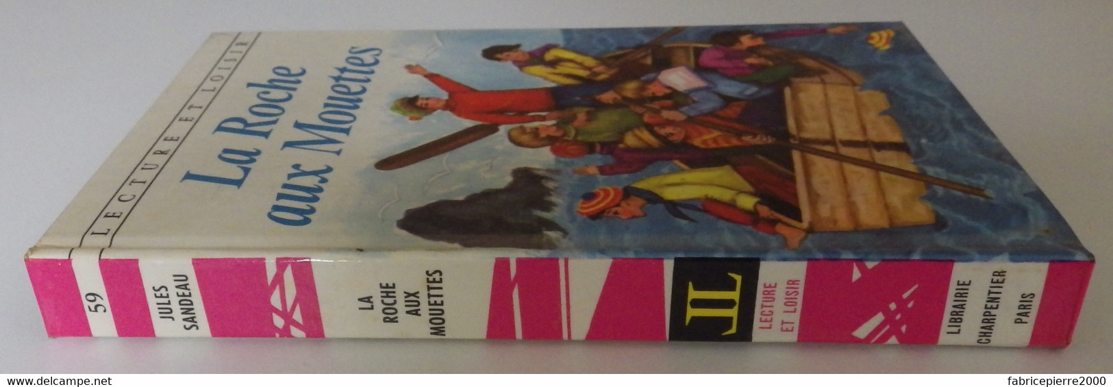 Jules SANDEAU - La Roche Aux Mouettes Charpentier 1963 Lecture Et Loisir N°59 Ill J. Gilly - Collection Lectures Und Loisirs