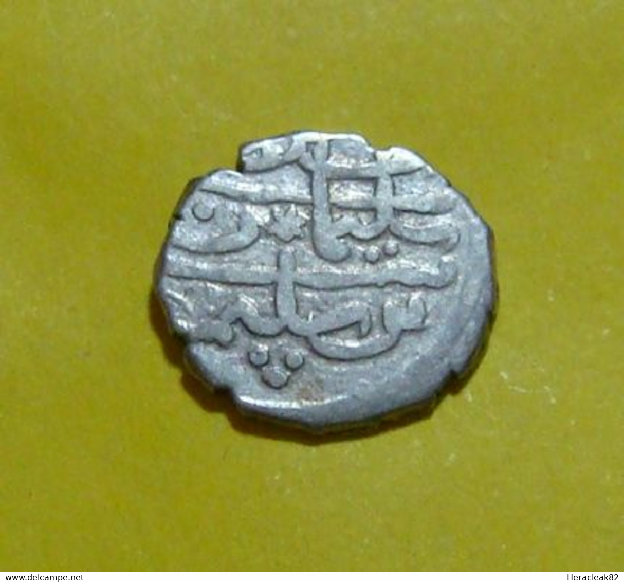 Ottoman Tukey Silver AKCE 926 A.H. (1508) Suleyman I, NOVOBRDO Mint (Kosovo - Serbia) 0.70 gr. High quality
