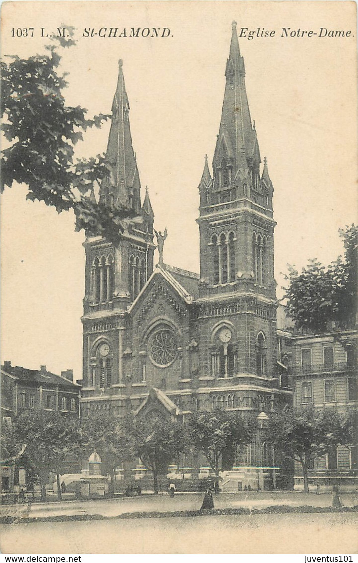 CPA Saint Chamond-Eglise Notre Dame-Timbre       L808 - Saint Chamond