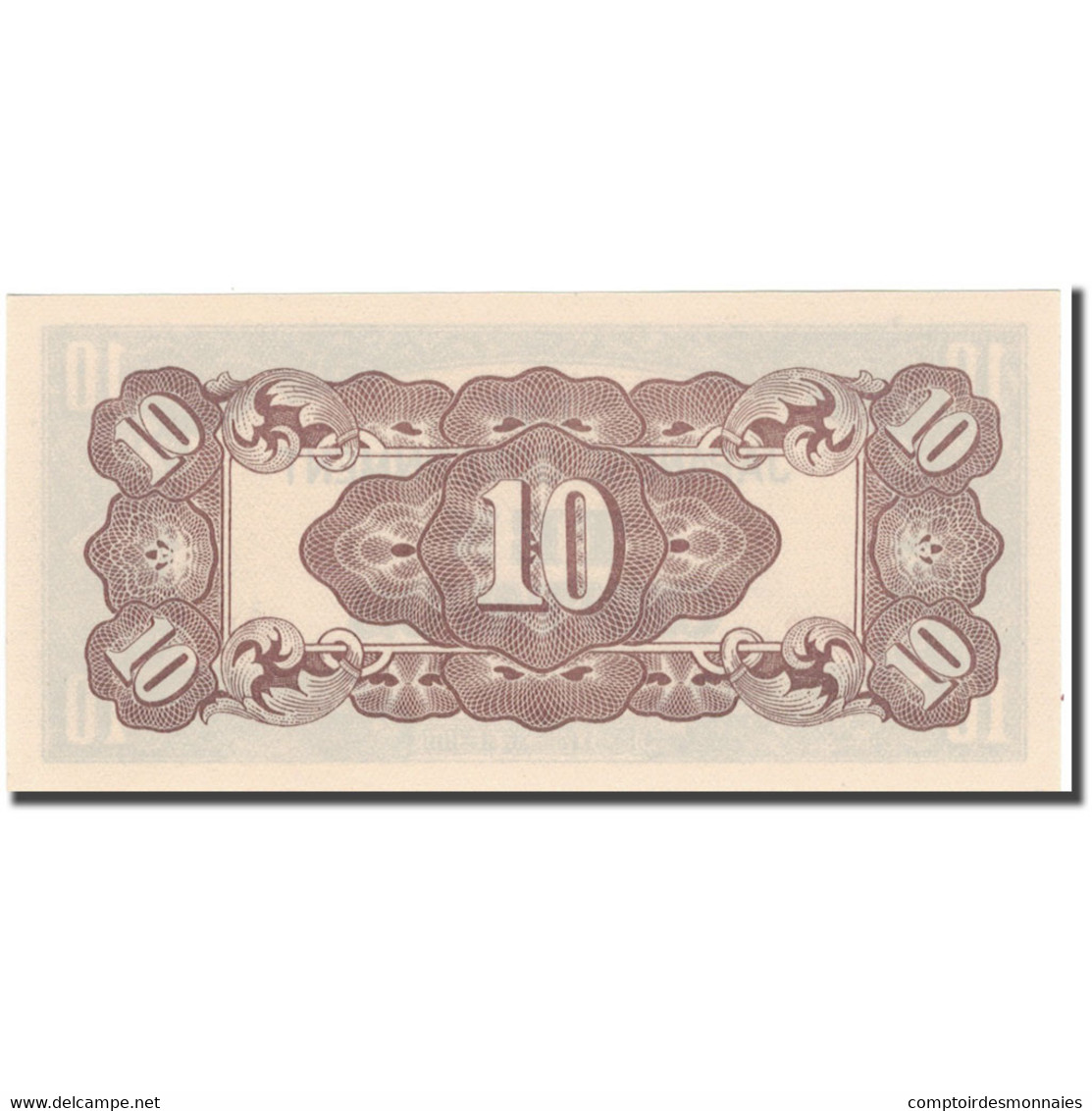 Billet, Birmanie, 10 Cents, Undated (1942), KM:11a, NEUF - Myanmar